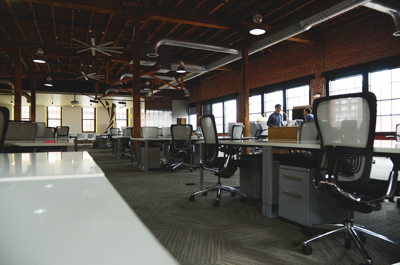 Espace commercial propre et entretenu